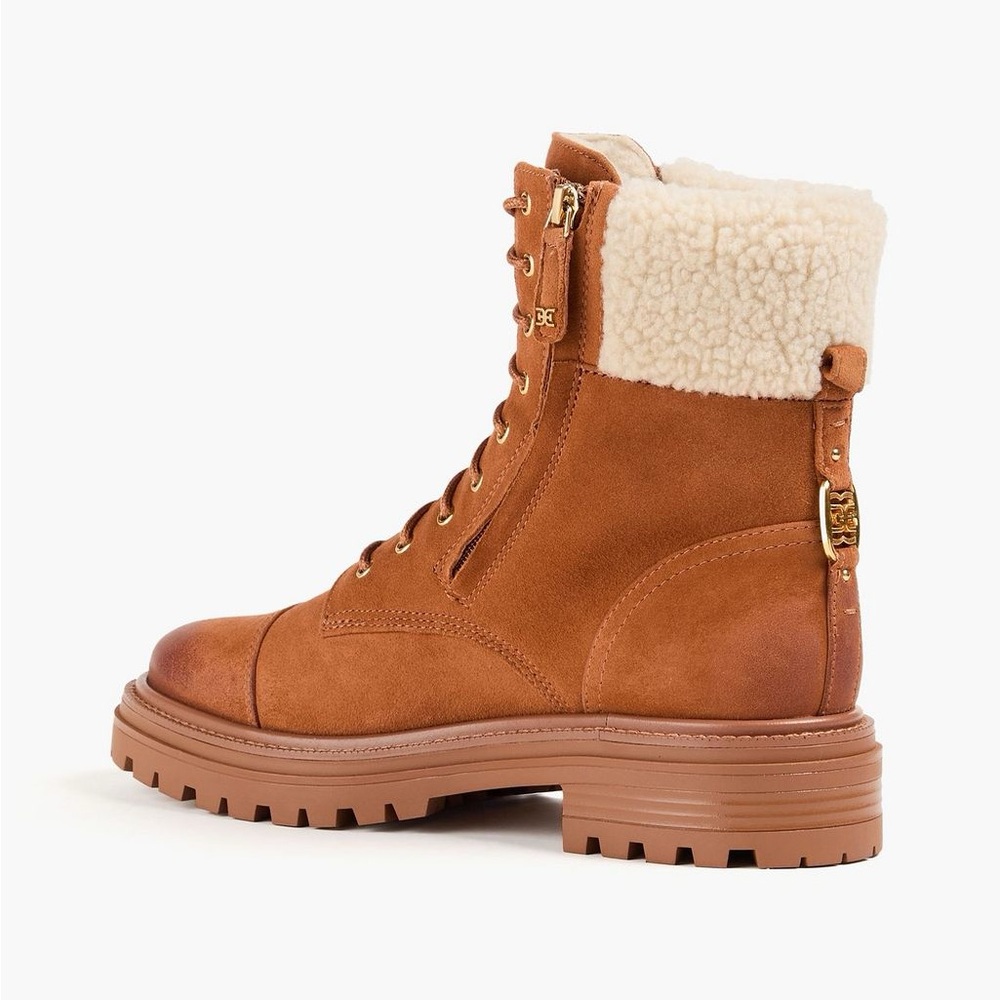 Sam Edelman Aleia lace-up suede ankle boots